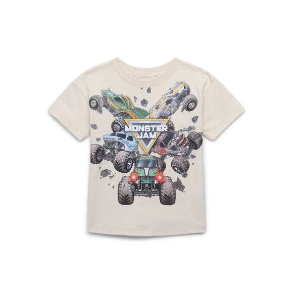 Monster Jam Toddler Short Sleeve Crewneck Tee - Picture 1 of 6